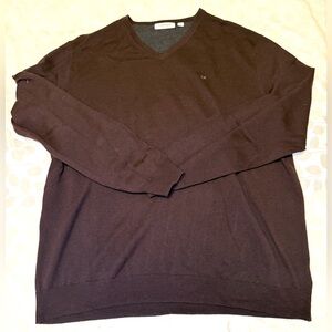 Calvin Klein V-Neck Sweater Classic Knit